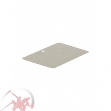 Слюдяная пластина 00175593 микроволновой печи, 105 х 72 мм BOSCH