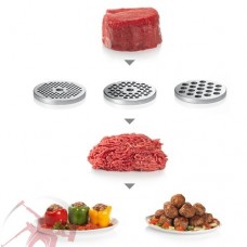 Набор (3шт.) перфорированных шайб 00629852 для мясорубки Бош Bosch