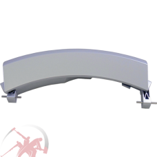 Ручка люка серебристая Silver/S21CS 00648581=00751783 для стиральной машины Бош Сименс