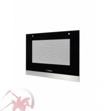 Внешнее стекло 00713391 духовго шкафа INOX, для HBN331xx, HBN559xx