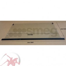 Стекло двери 692531952 промежуточное для печи Smeg Alfa 341EK,341VE,341XM