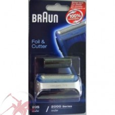 Сетка и режущий блок Cruser 20S/  2000 SERIES Braun Браун 65733762/ 81253250/ 81387934
