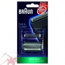 Сетка и режущий блок к бритве 3000 Series (InterFace, InterFace Excel) BRAUN Браун 65628763 (81253286)
